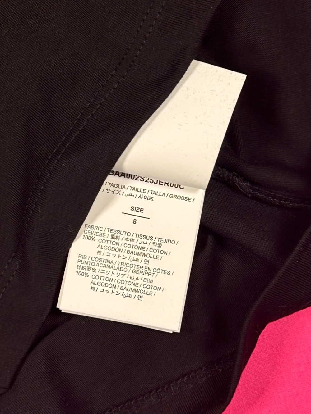 AUTHENTIC KIDS OFF-WHITE SIZE 8 BLACK COTTON T-SHIRT NWT UNISEX EXCELLENT - Picture 6 of 7